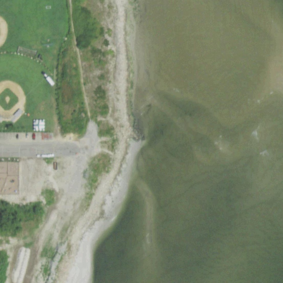 Aerial map of Point Lookout Beach District Park