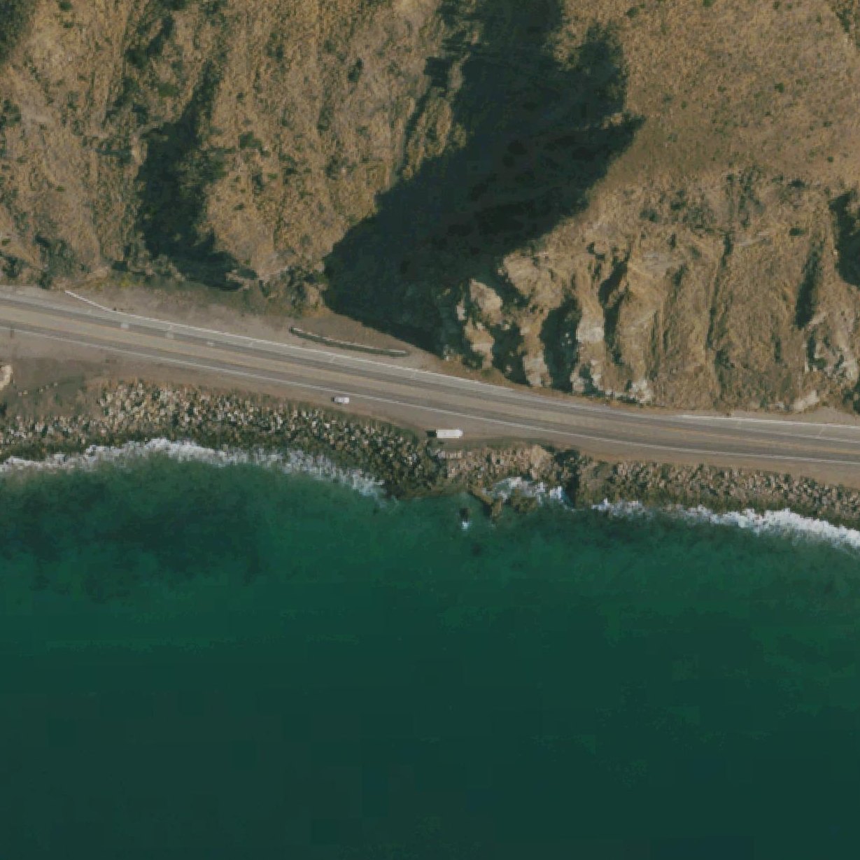Aerial map of Point Mugu Beach