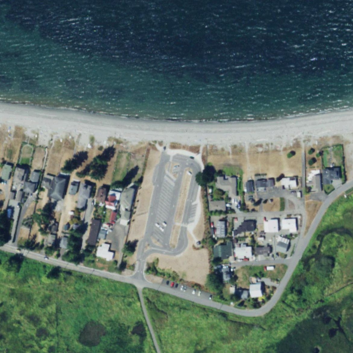 Aerial map of Point No Point Beach