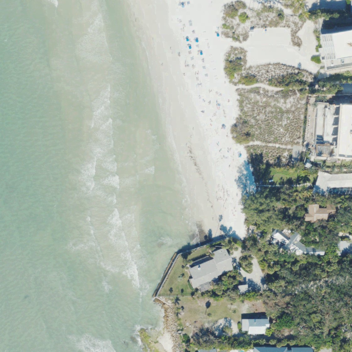 Aerial map of Point Of Rocks