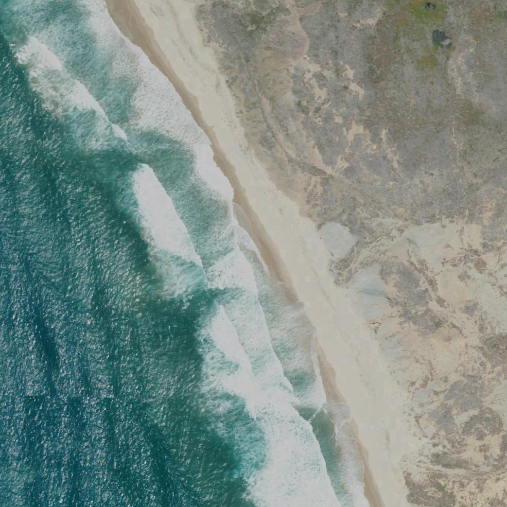 Aerial map of Point Sal Beach
