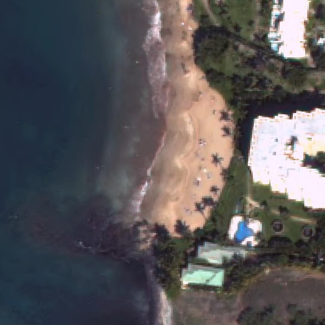 Aerial map of Polo Beach