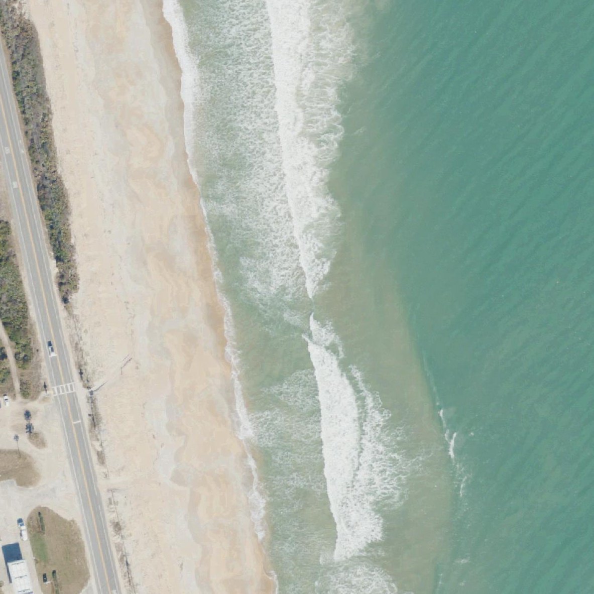 Aerial map of Ponte Vedra Beach
