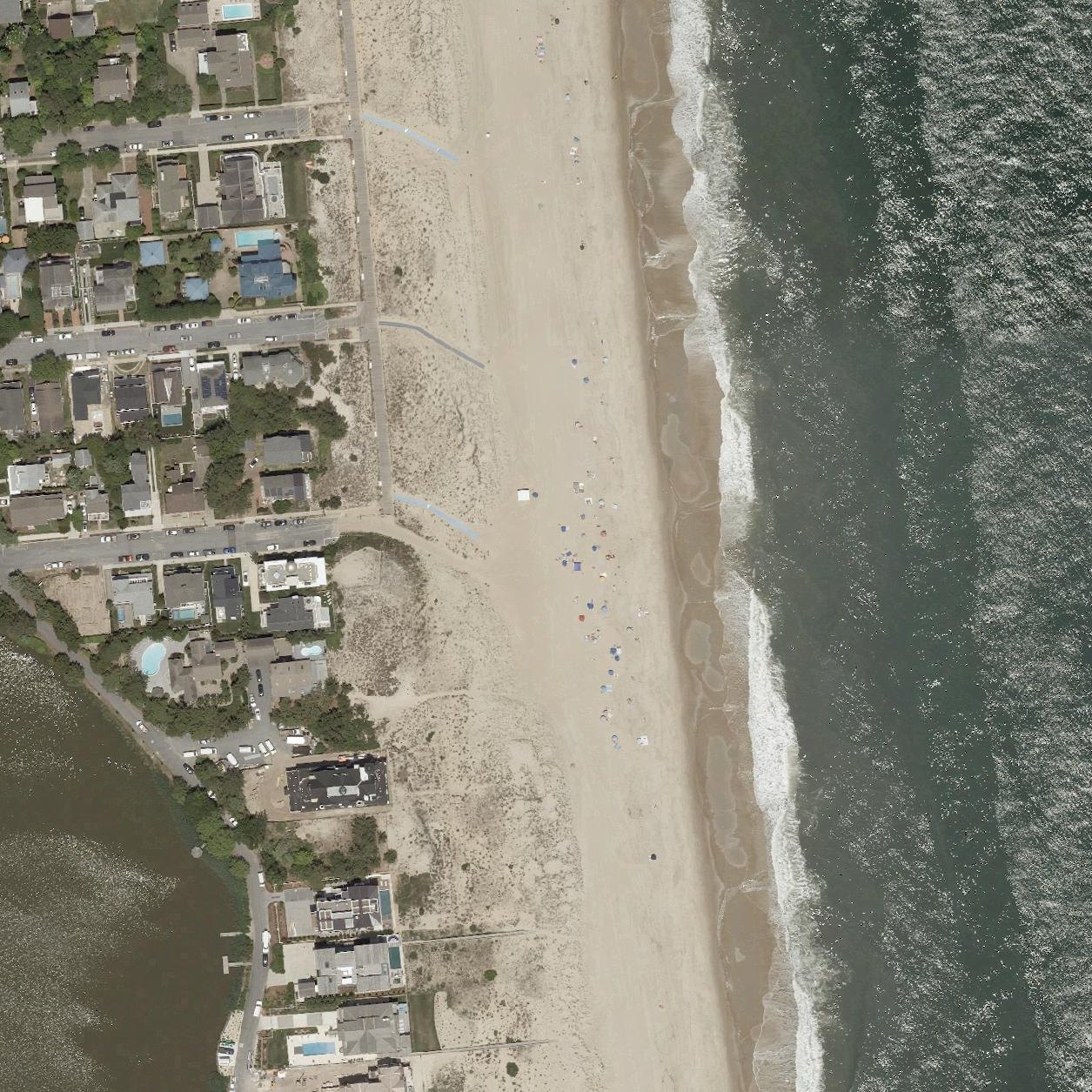Aerial map of Poodle Beach