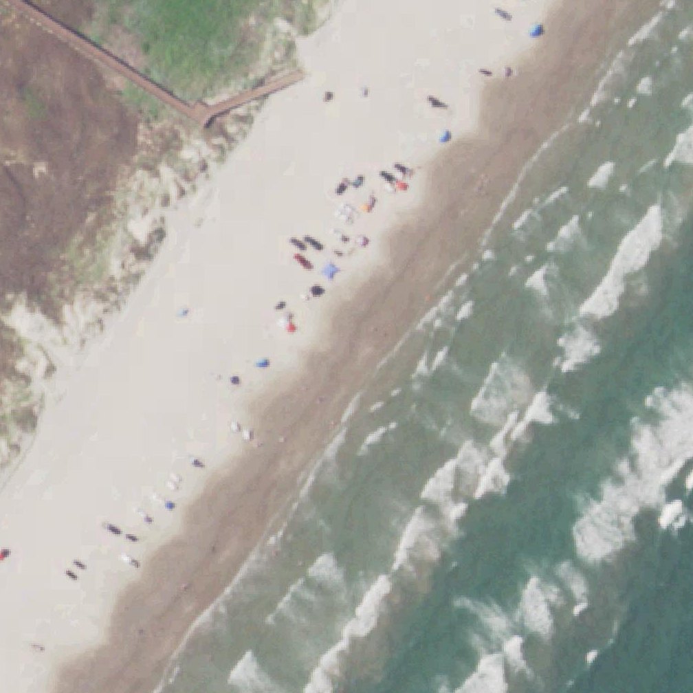 Aerial map of Port Aransas Beach Marker 39