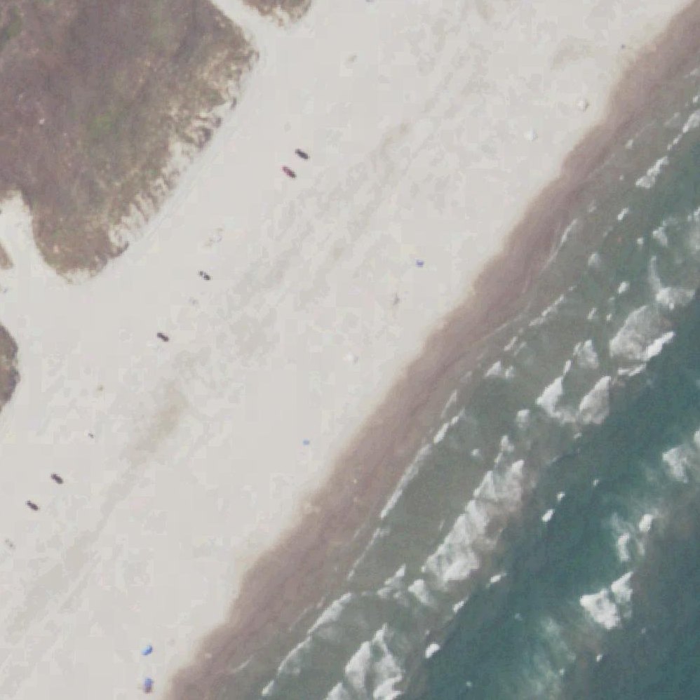 Aerial map of Port Aransas Beach