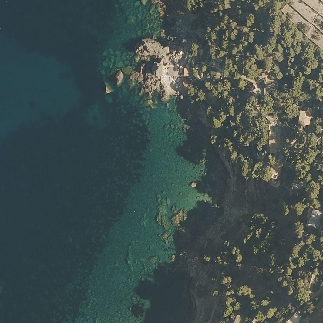 Aerial map of Port de sa Pedra de s’Ase