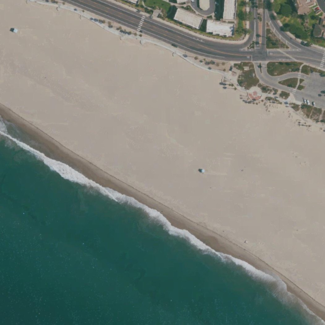 Aerial map of Port Hueneme Beach Park