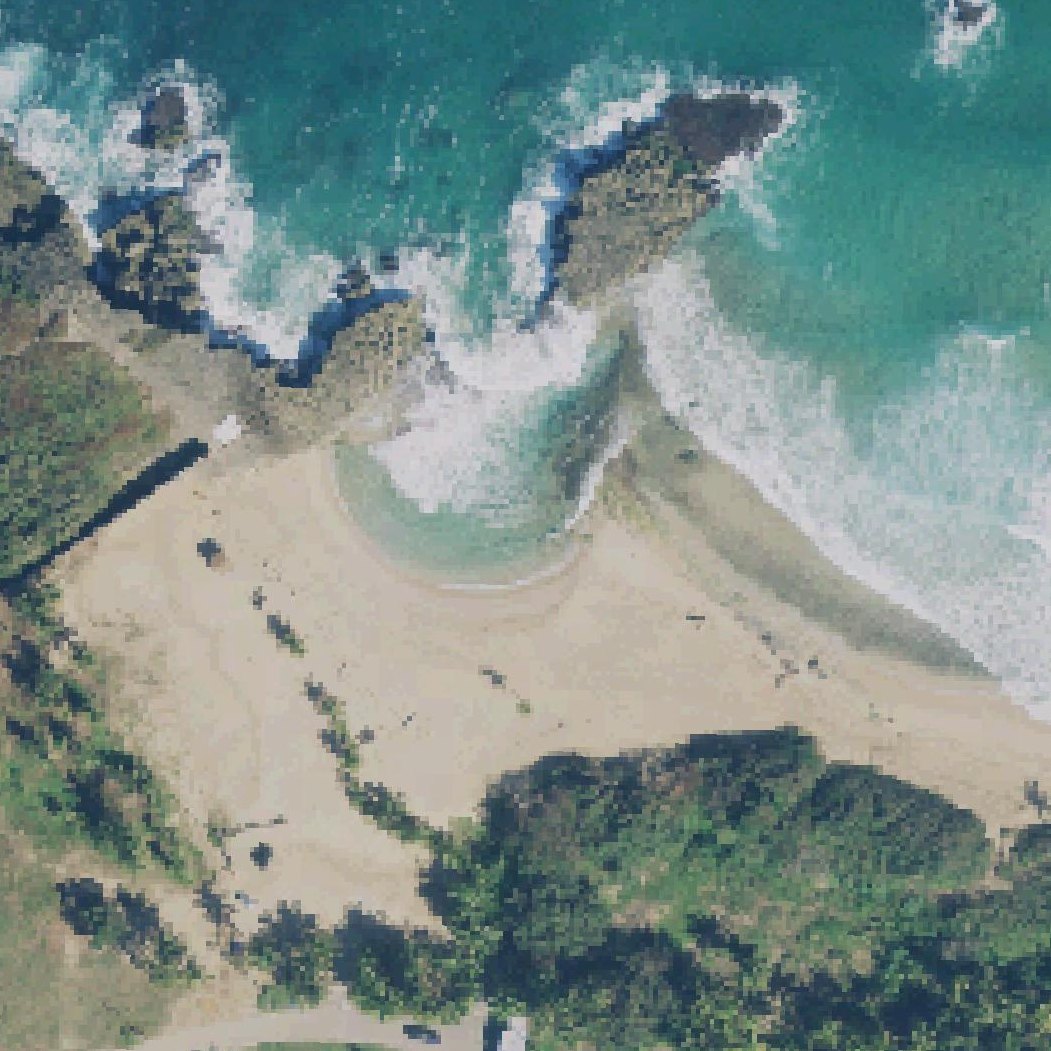 Aerial map of Poza del Obispo