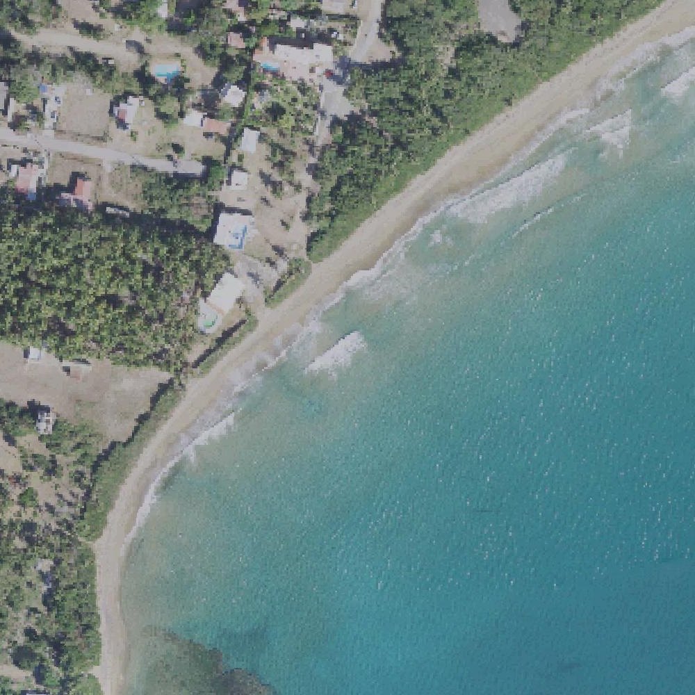 Aerial map of Pozuelo Exclusive Beach