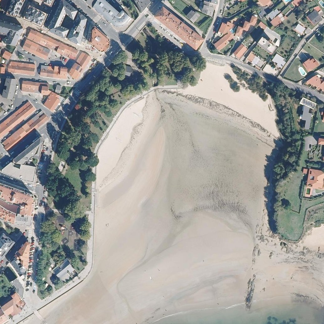 Aerial map of Praia Da Ciscada