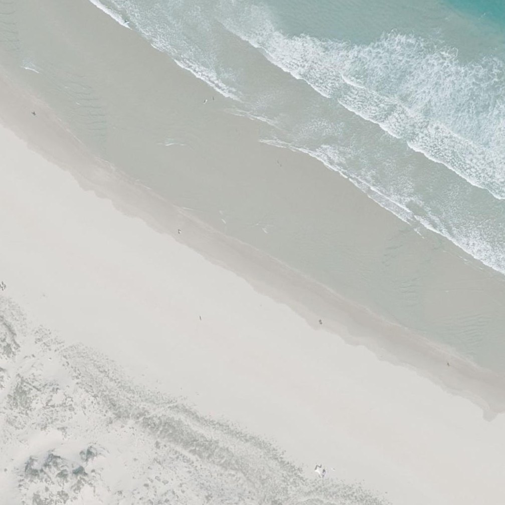 Aerial map of Praia Da Cristina