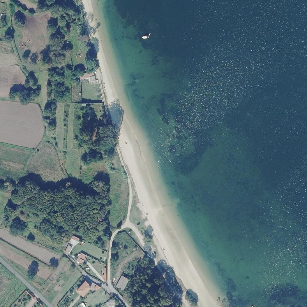 Aerial map of Praia Da Ladeira