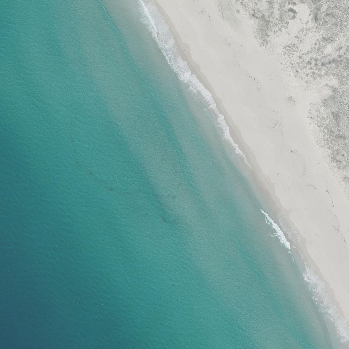 Aerial map of Praia de Louro