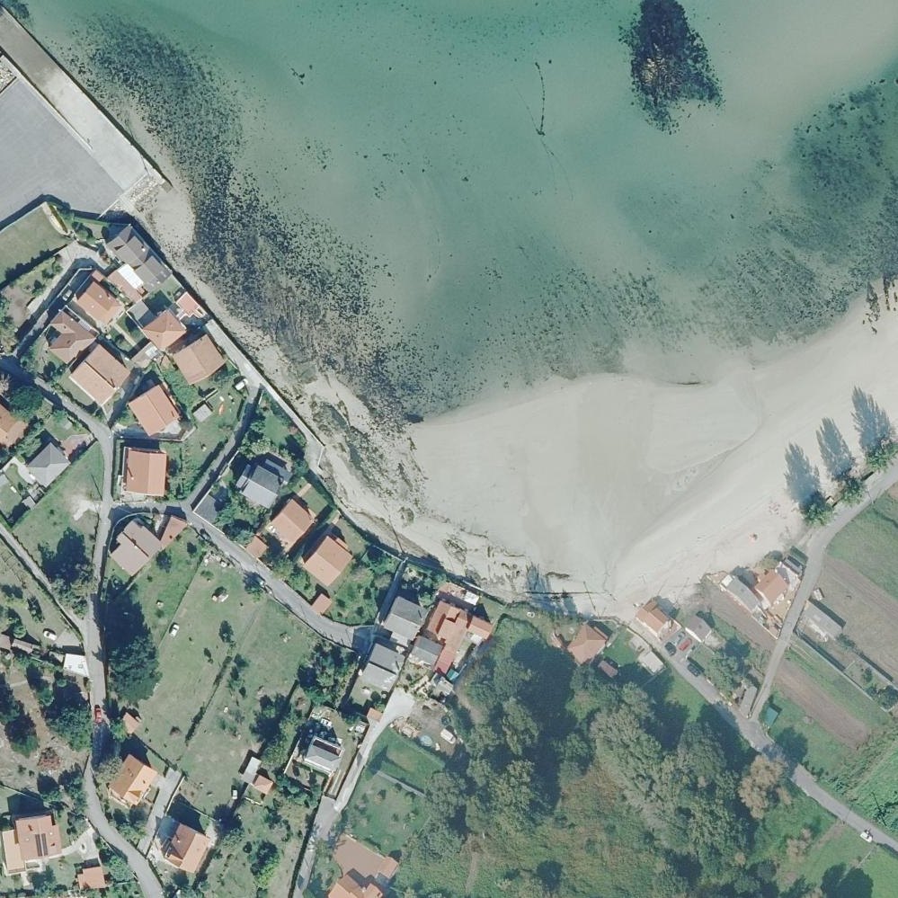 Aerial map of Praia do Cabalo