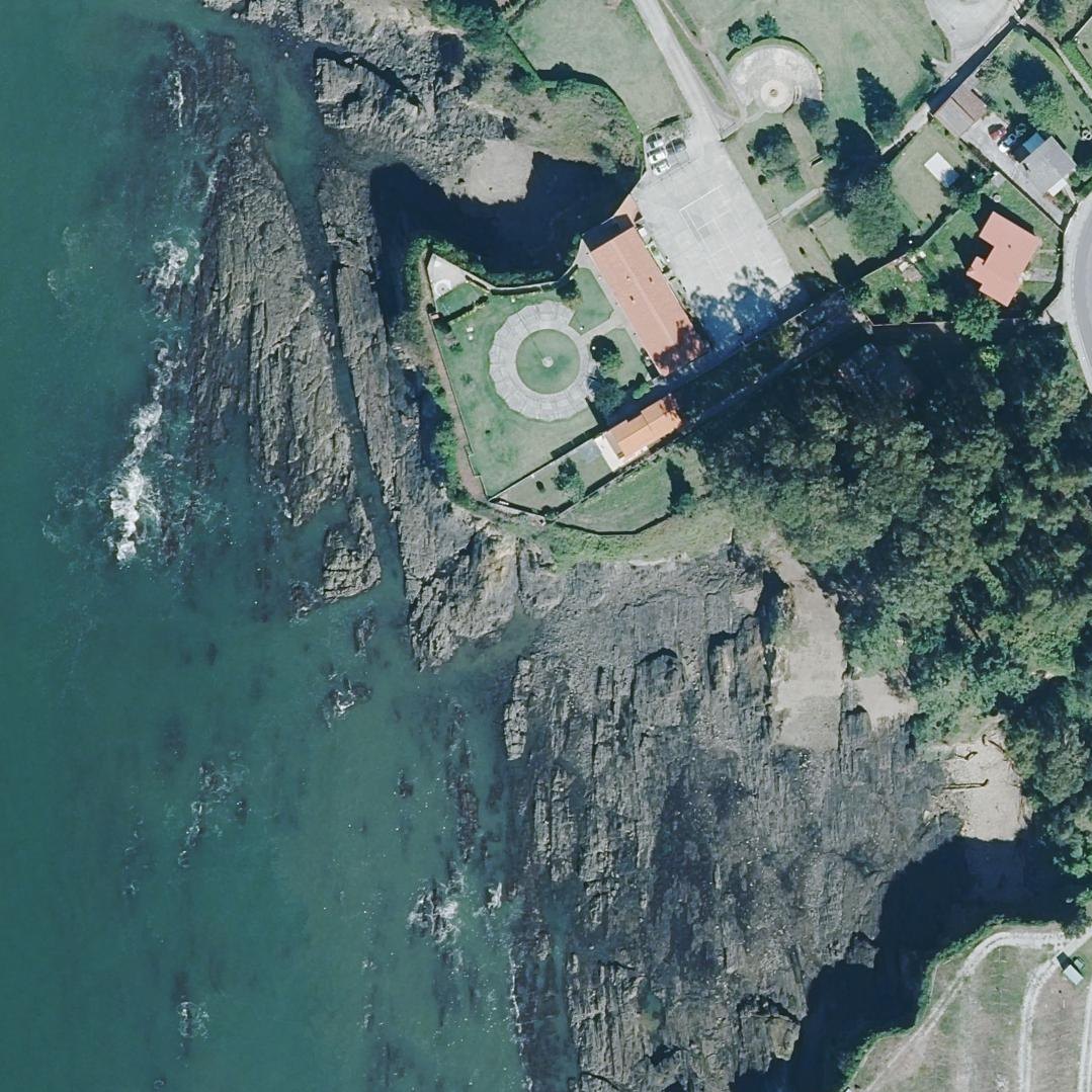Aerial map of Praia dos Gatos