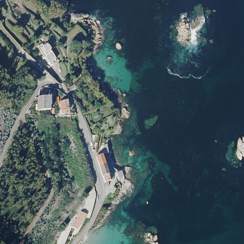 Aerial map of Praíña de Don Servando