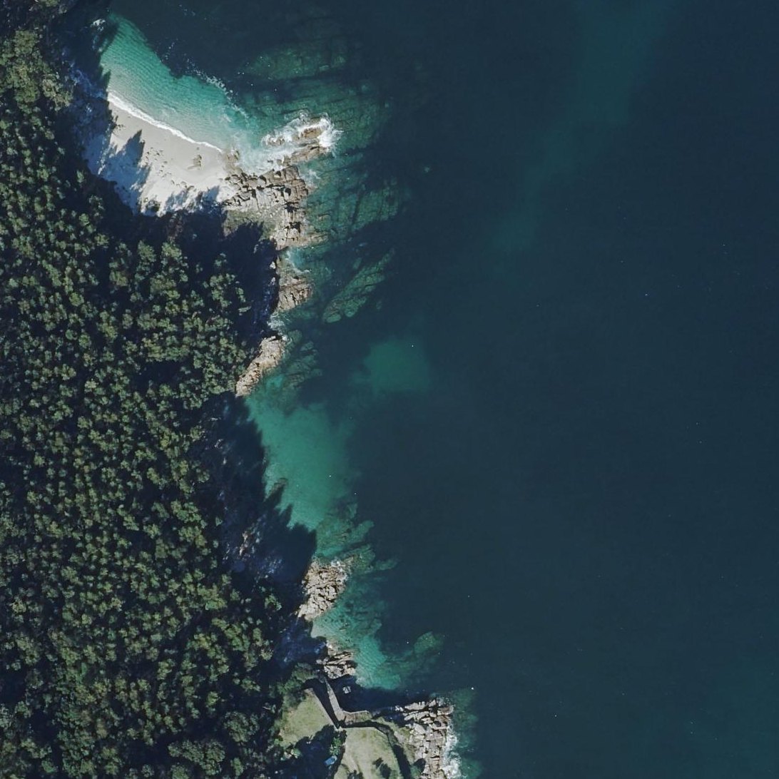 Aerial map of Praíña do Atranco