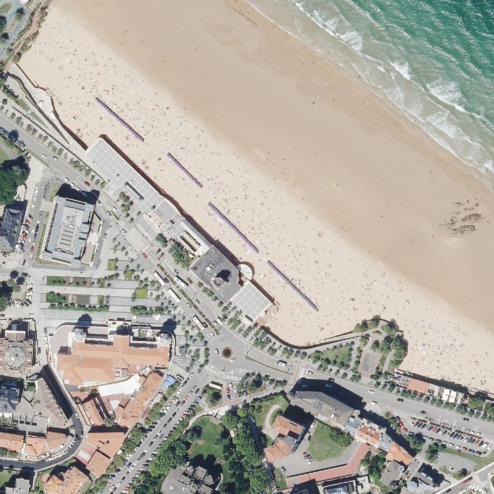 Aerial map of Primera Playa