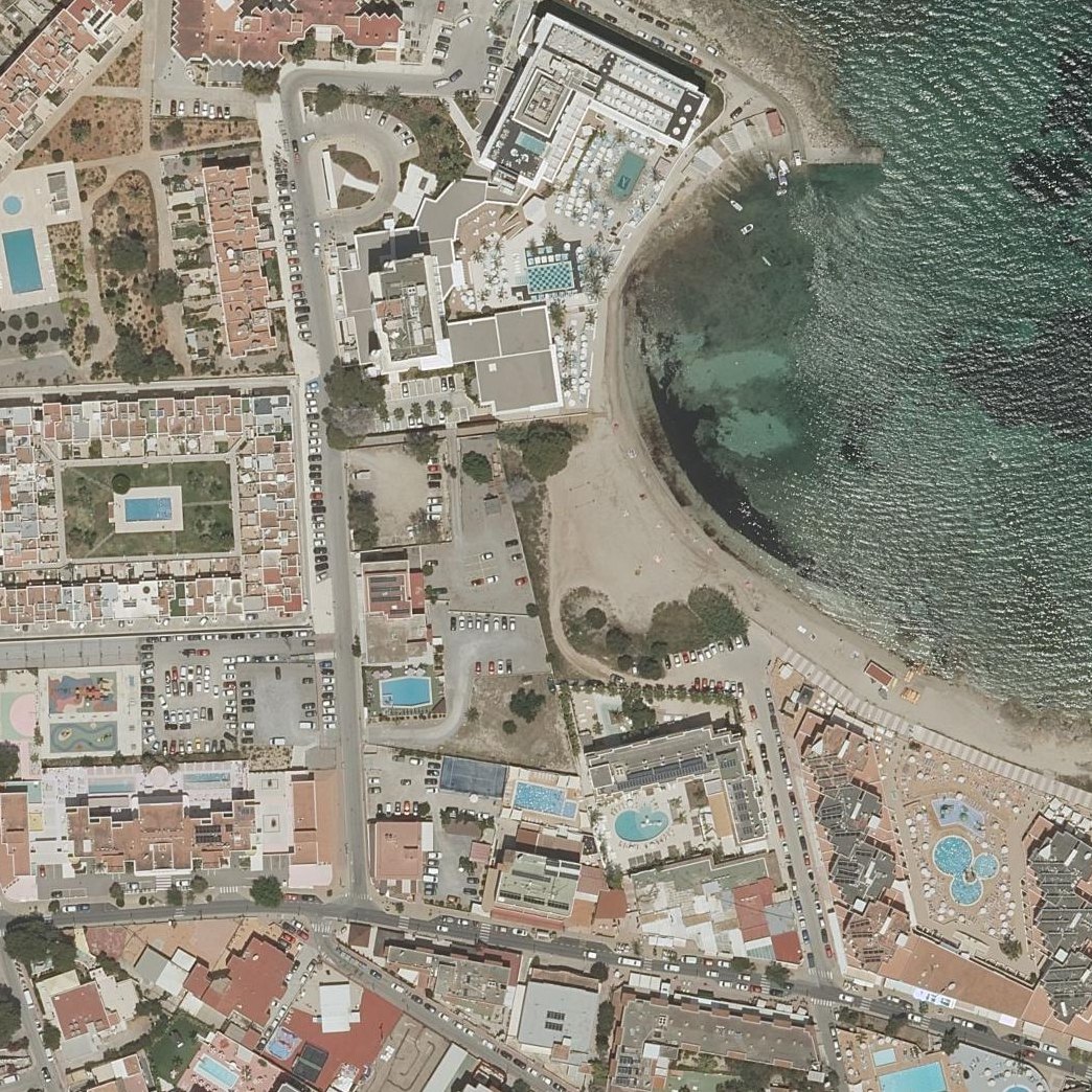 Aerial map of Promenad Carrer des Caló