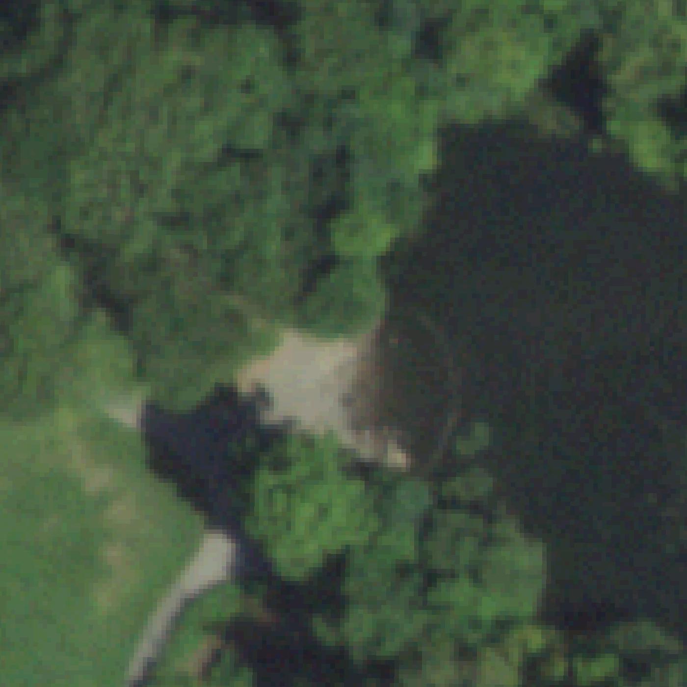 Aerial map of Prospect Park Dog Beach