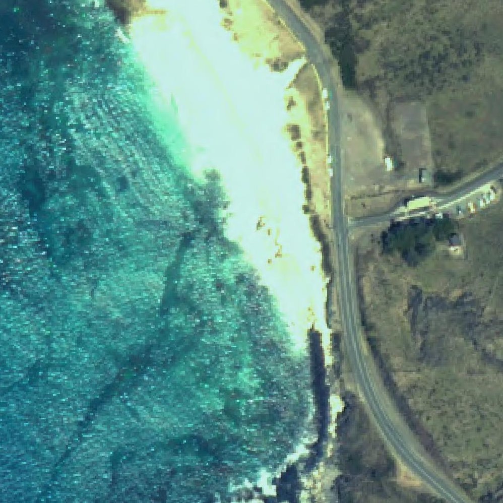 Aerial map of Puau