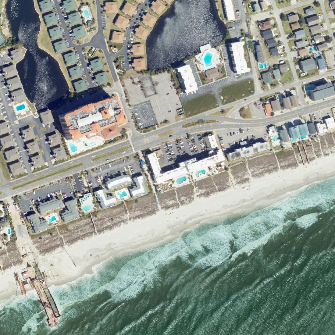 Aerial map of Public access to Beach