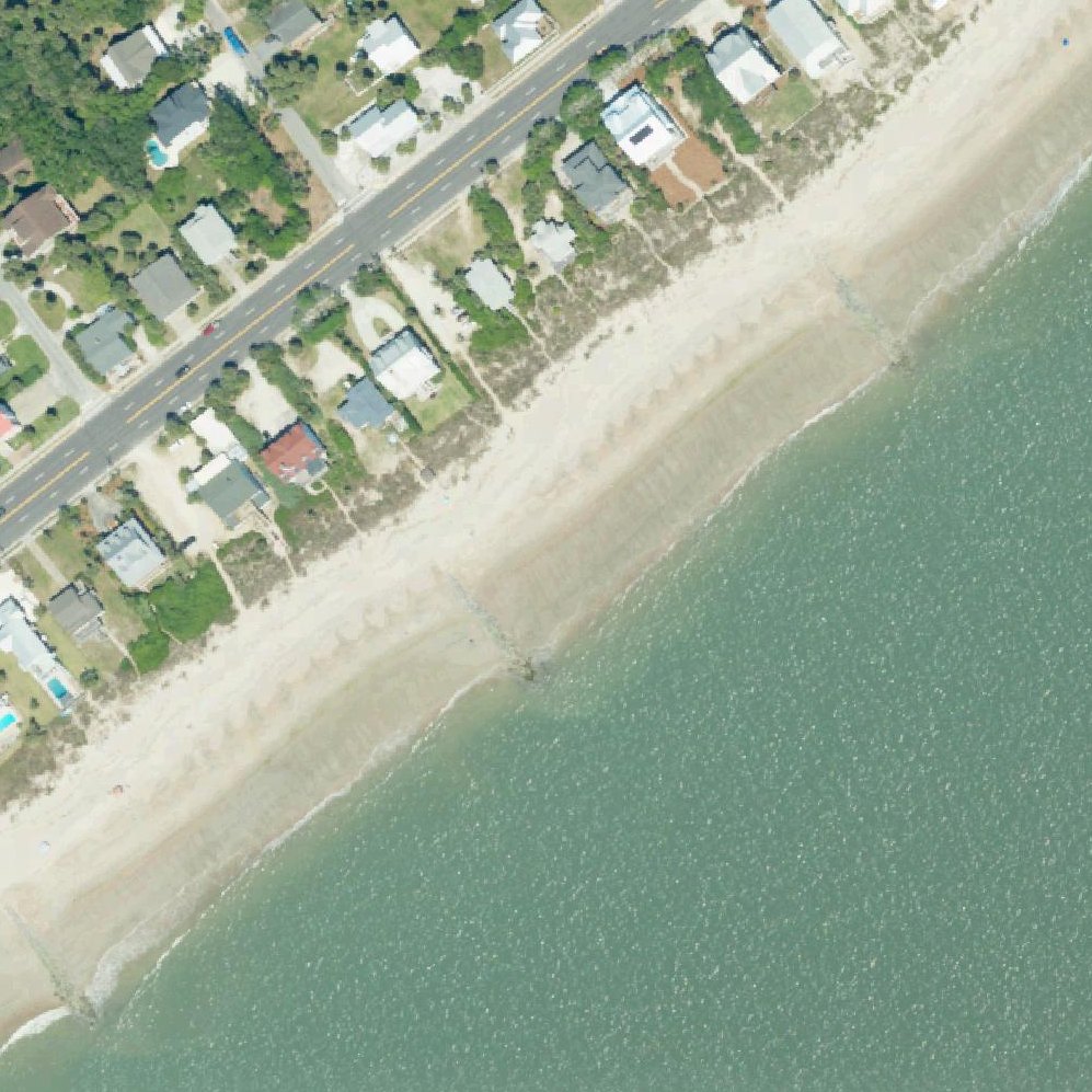 Aerial map of Public Beach Access 12