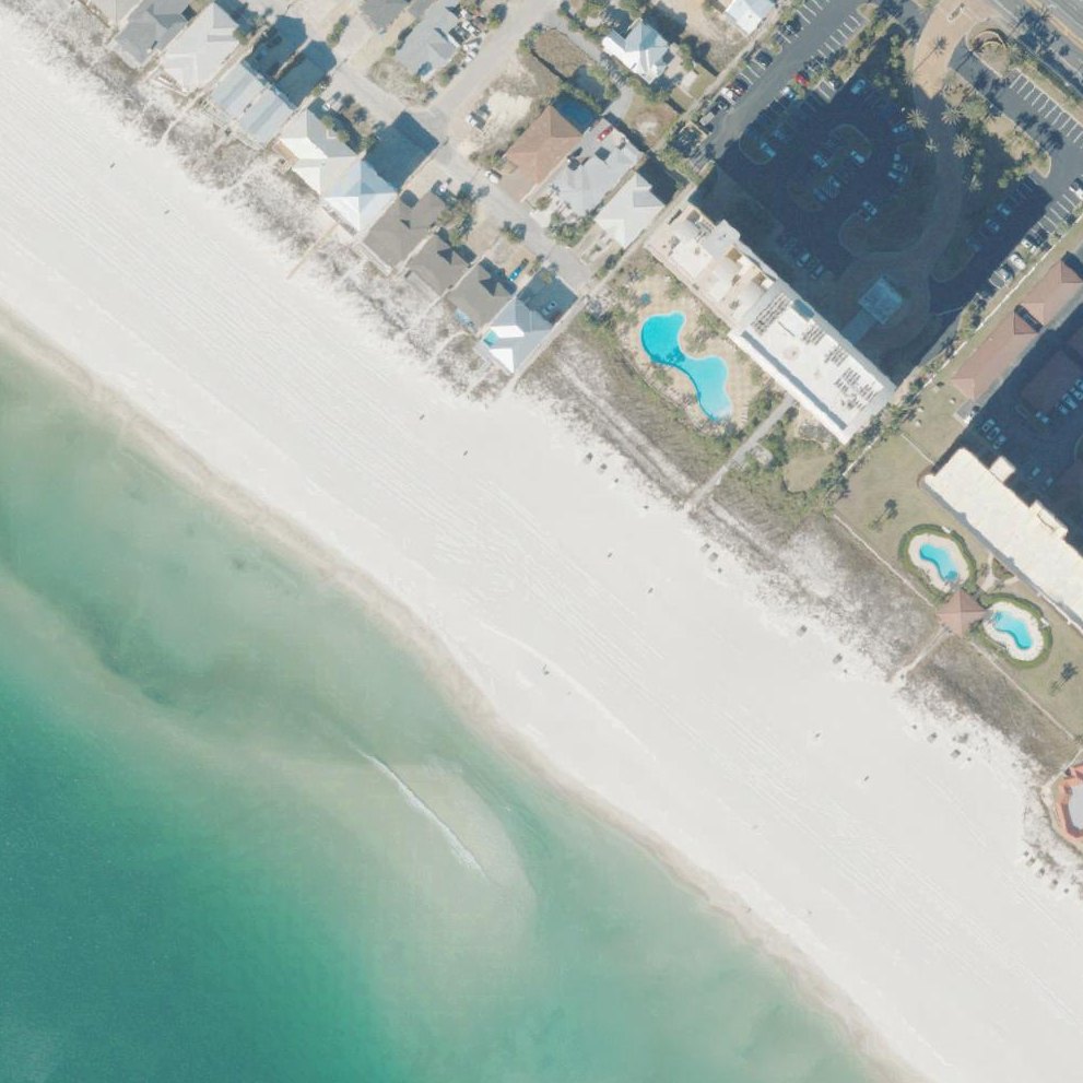 Aerial map of Public Beach Access 12