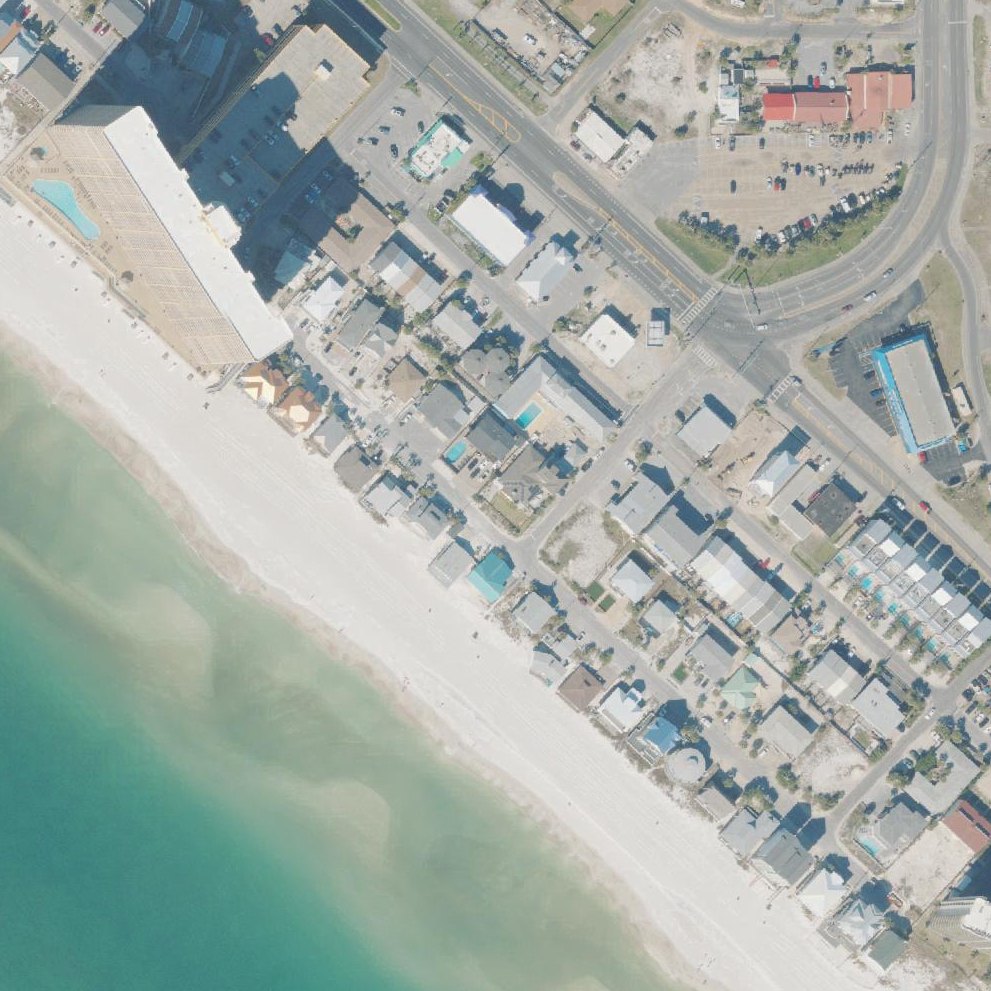 Aerial map of Public Beach Access 2