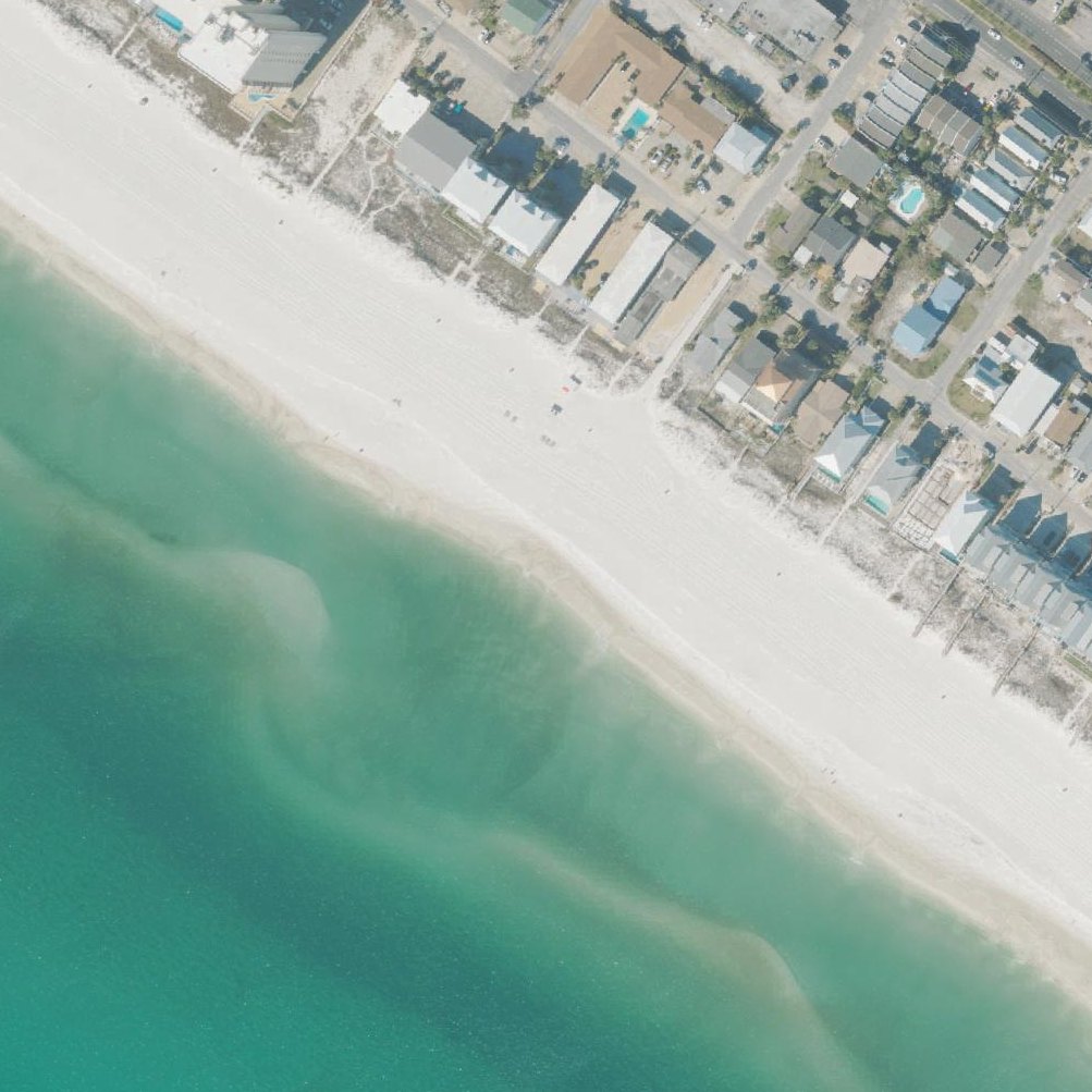 Aerial map of Public Beach Access 21