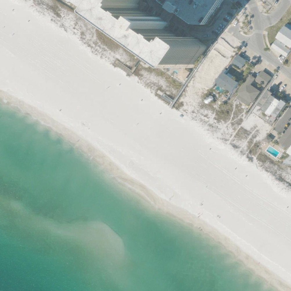 Aerial map of Public Beach Access 24