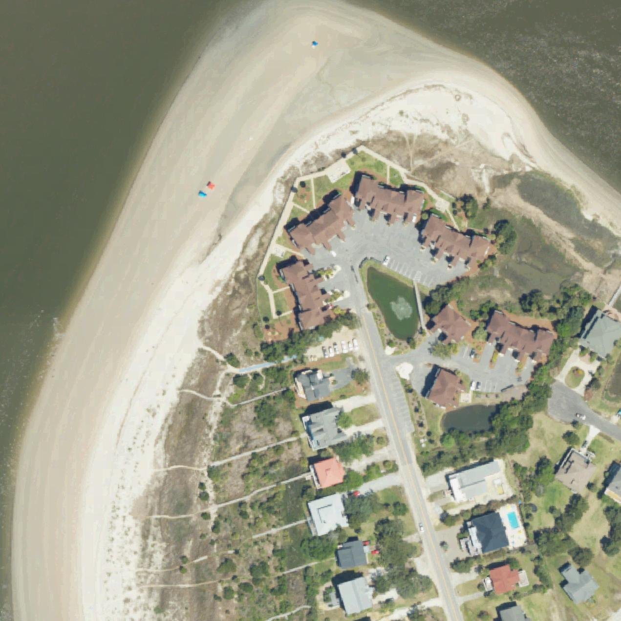 Aerial map of Public Beach Access 37