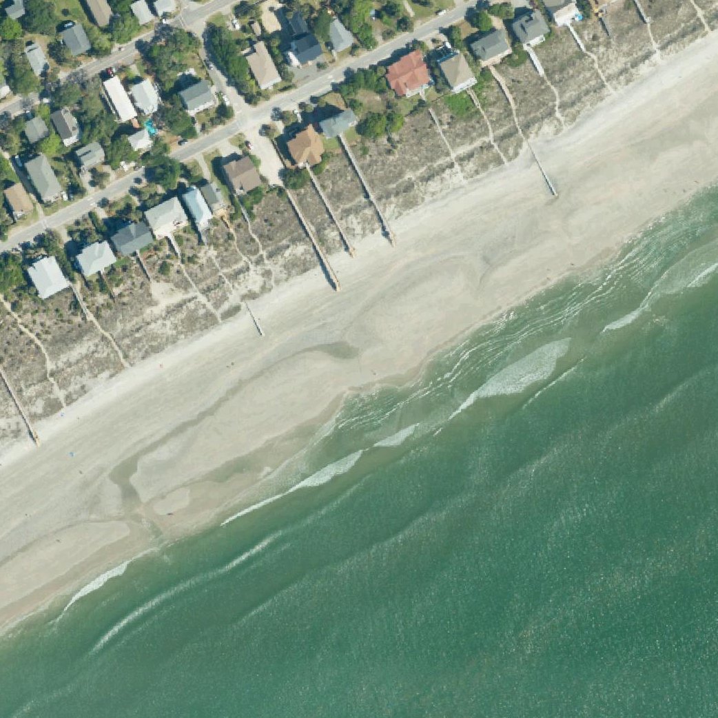 Aerial map of Public Beach Access - 3rd St.E