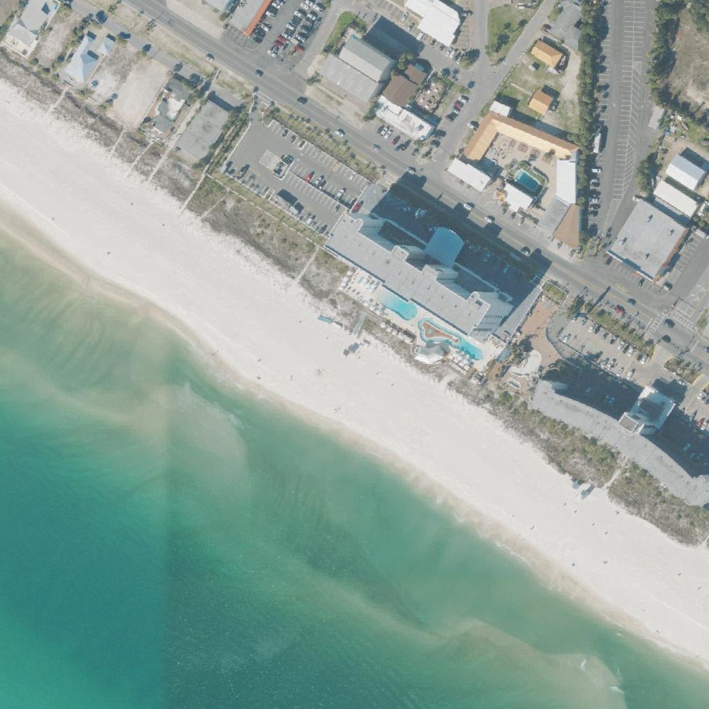 Aerial map of Public Beach Access 45