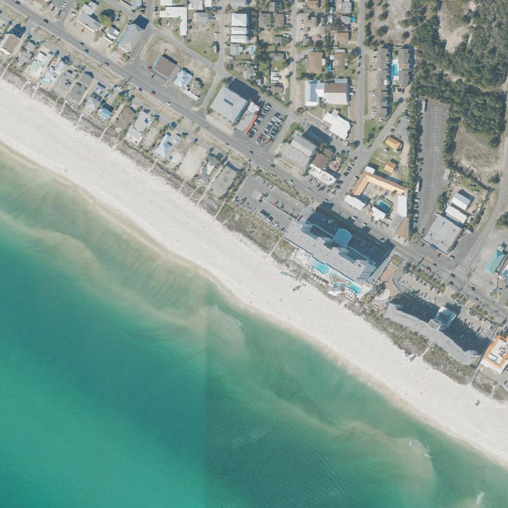 Aerial map of Public Beach Access 46