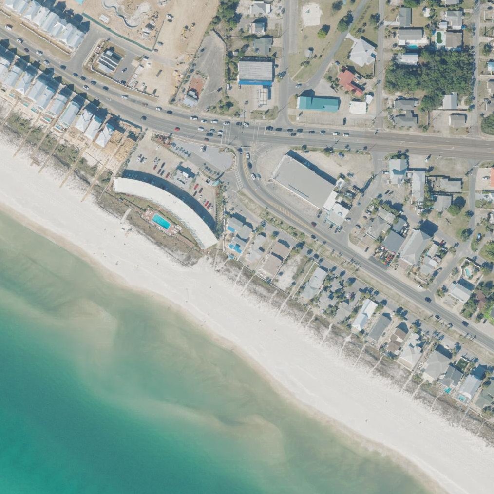 Aerial map of Public Beach Access 49