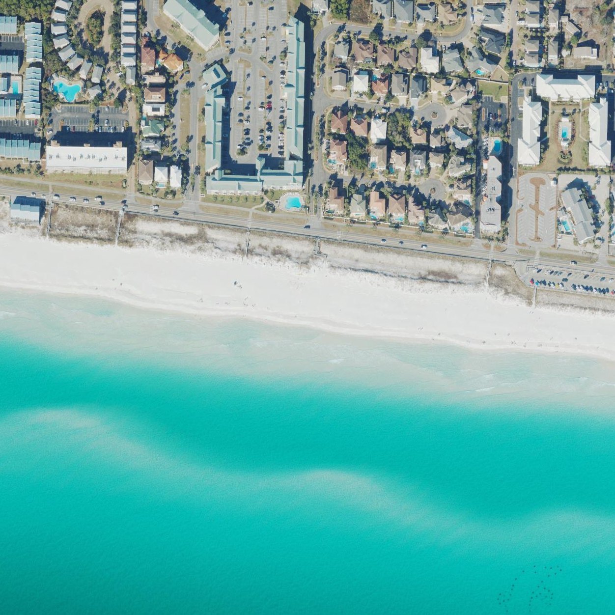 Aerial map of Public Beach Access - #49 @ Pompano Joe's