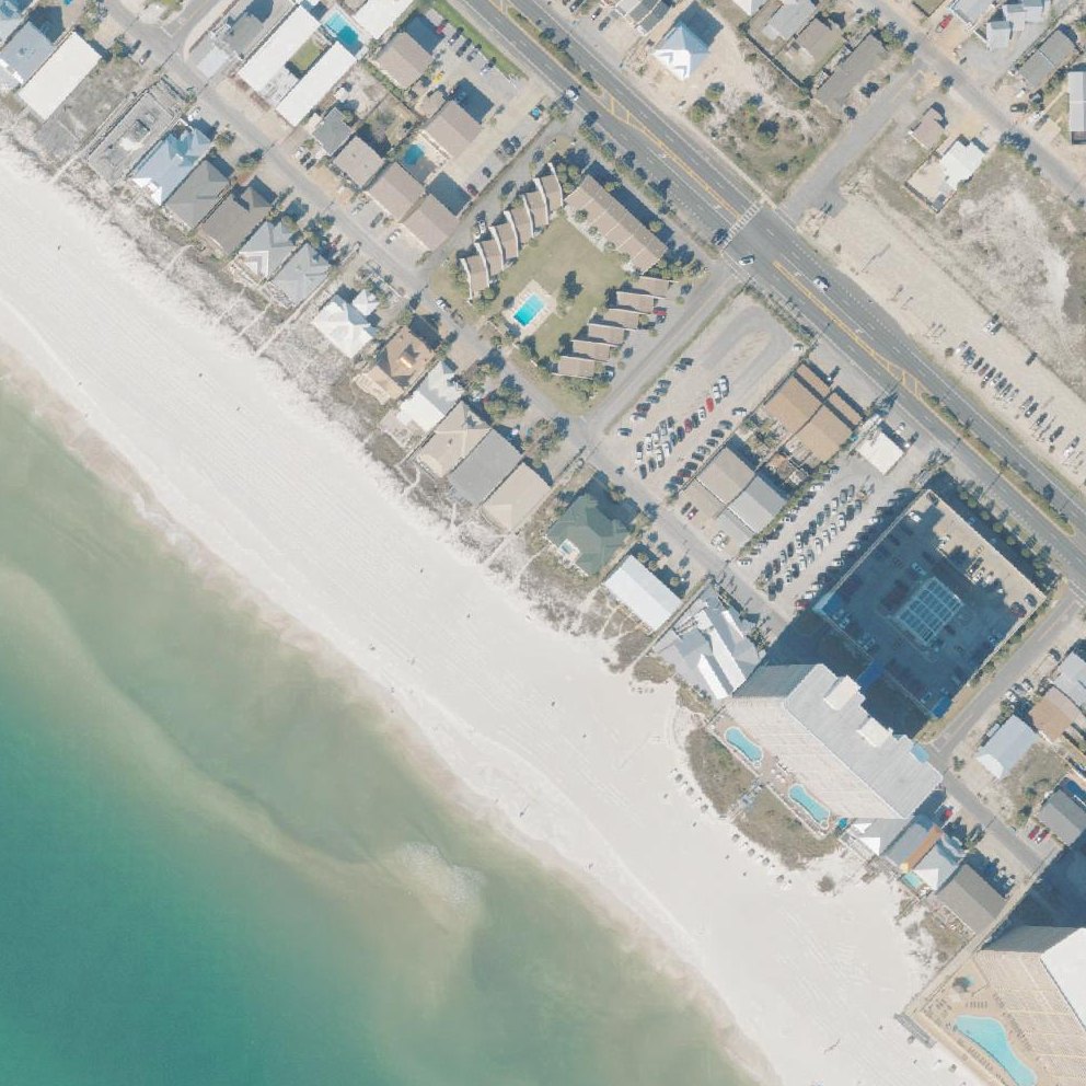 Aerial map of Public Beach Access 5