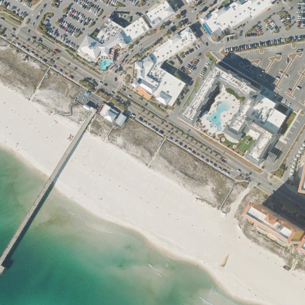 Aerial map of Public Beach Access 54