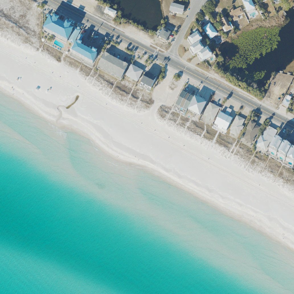 Aerial map of Public Beach Access 84