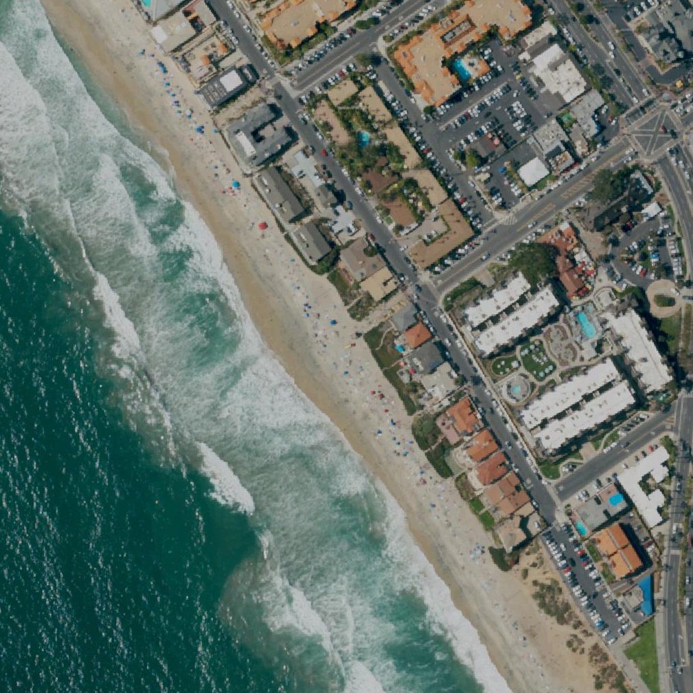 Aerial map of Public Beach Access