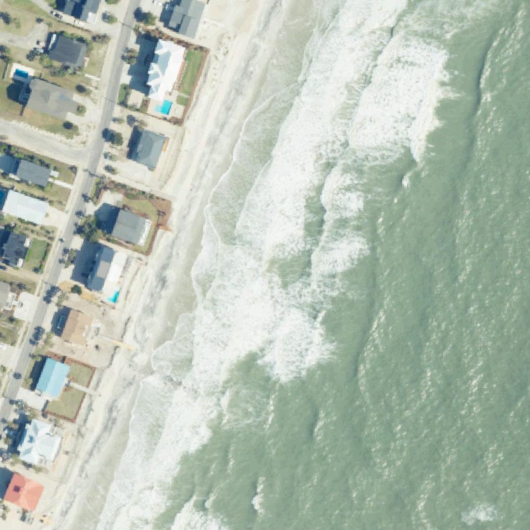 Aerial map of Public Beach Access