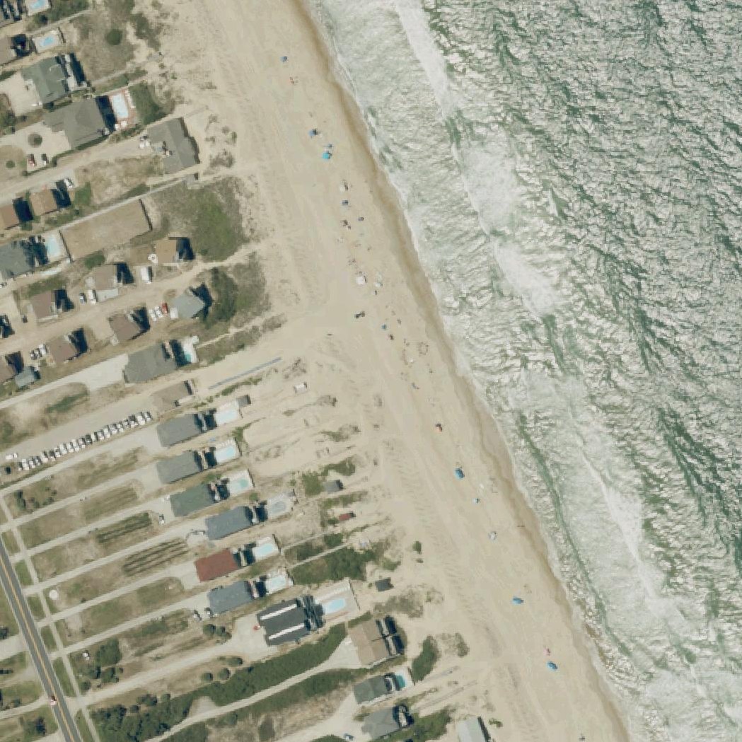 Aerial map of Public Beach Access