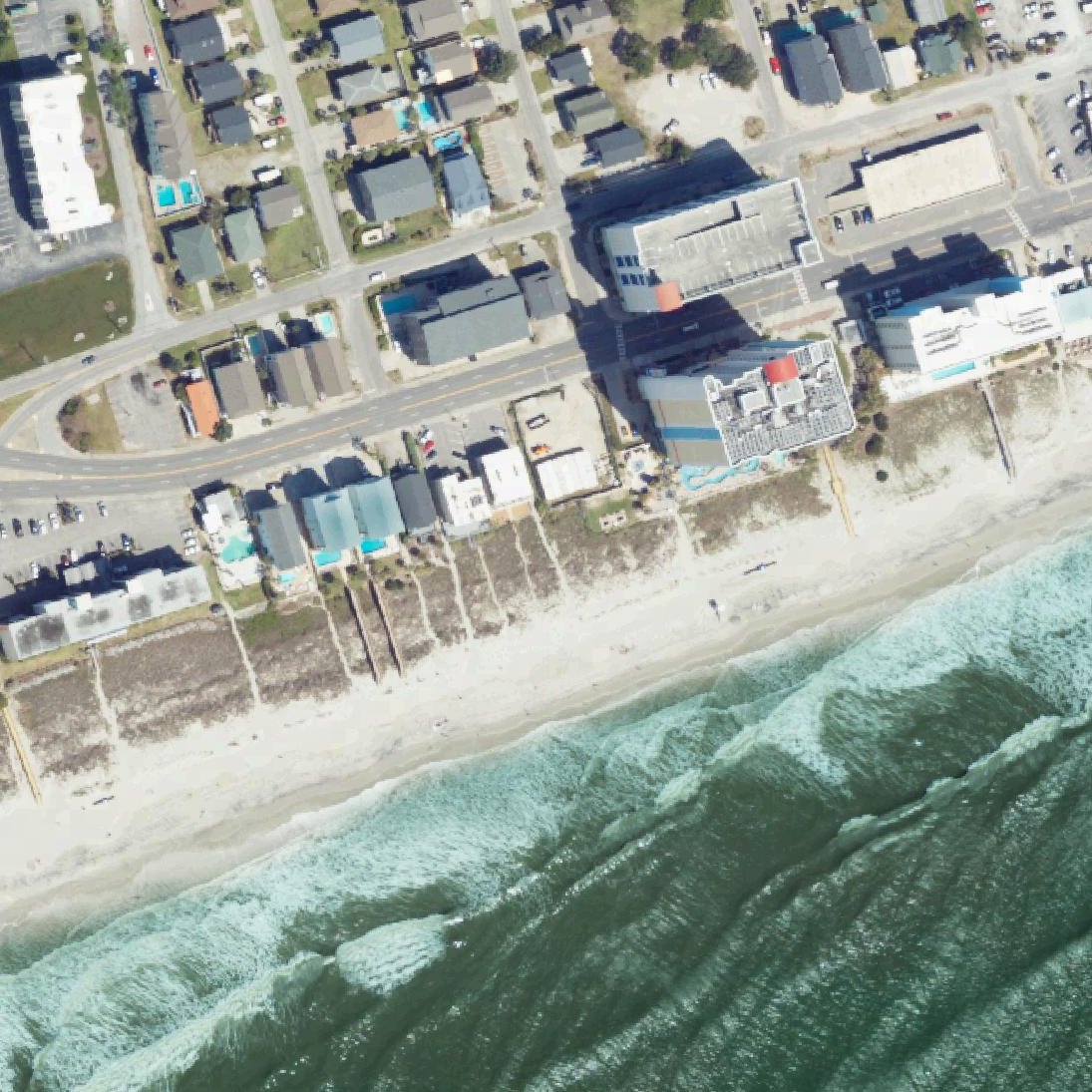 Aerial map of Public Beach Access