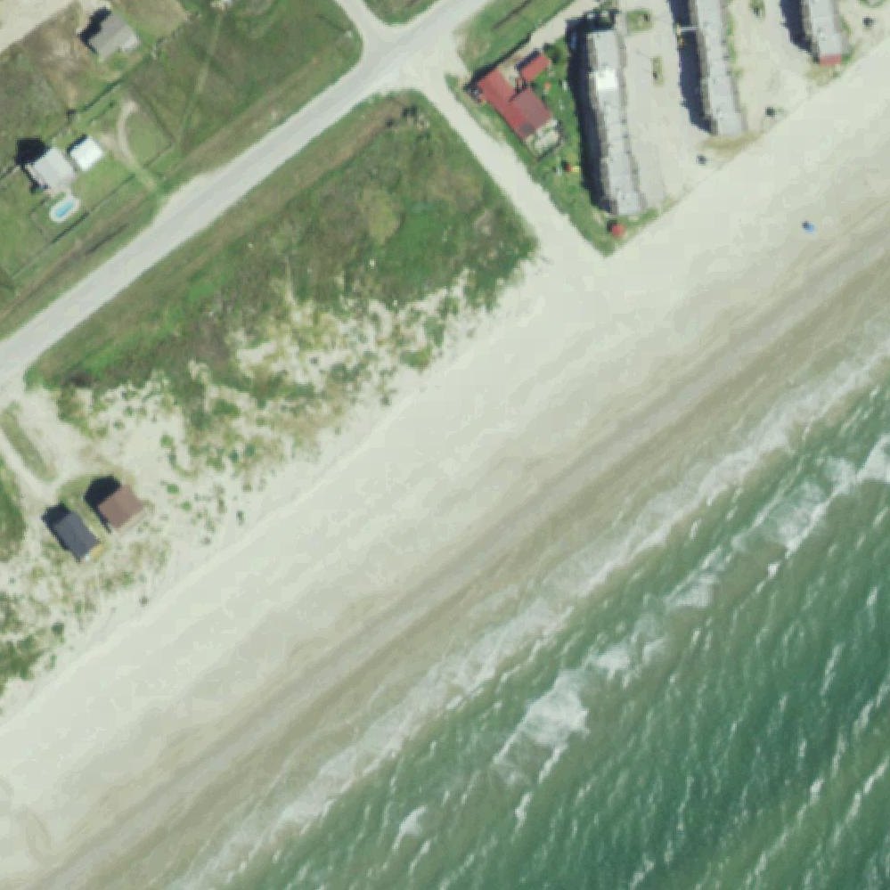 Aerial map of Public Beach Access Road No. 5