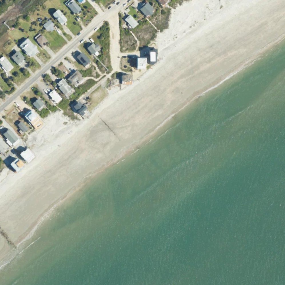Aerial map of Public Beach Access - Summer Place