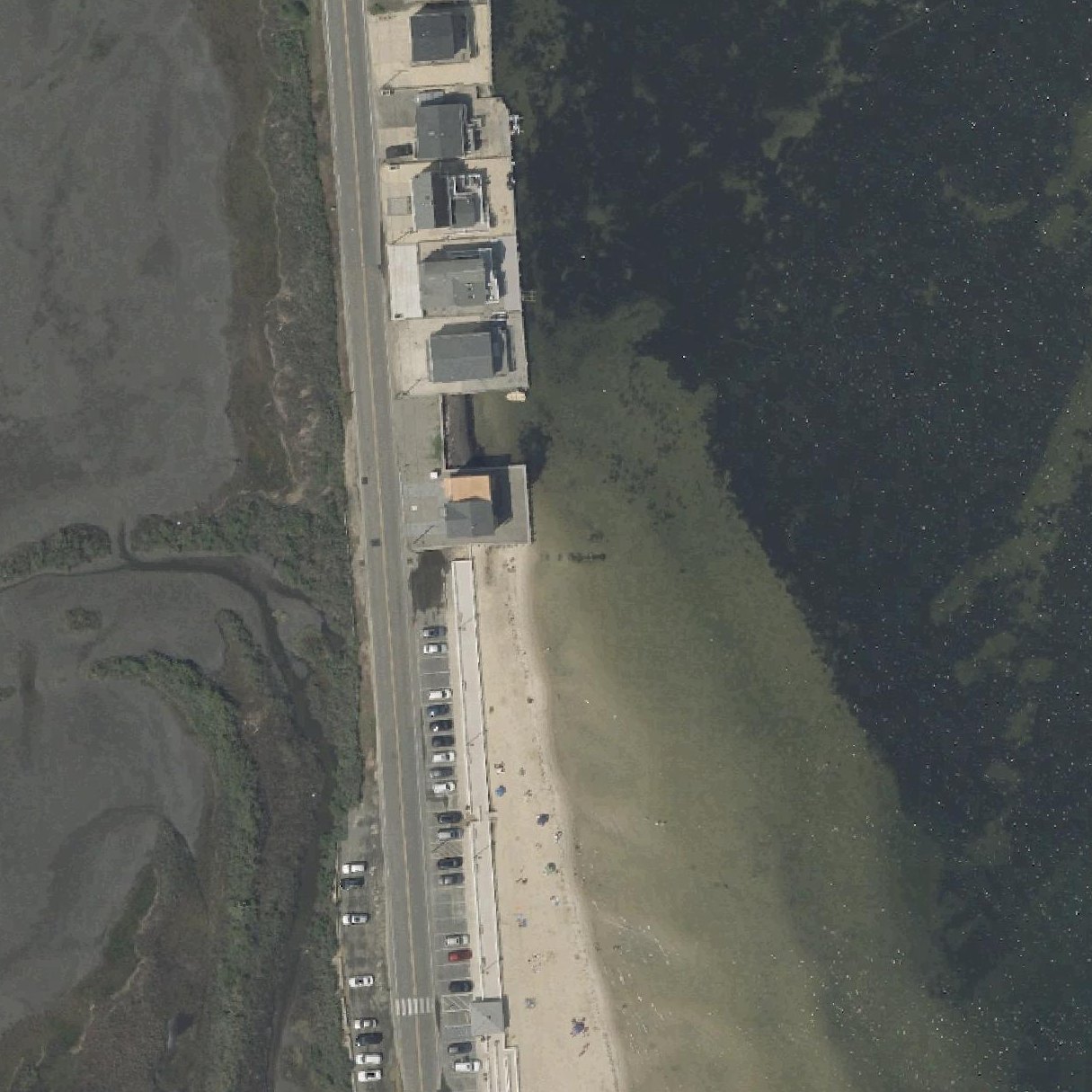 Aerial map of Public Beach