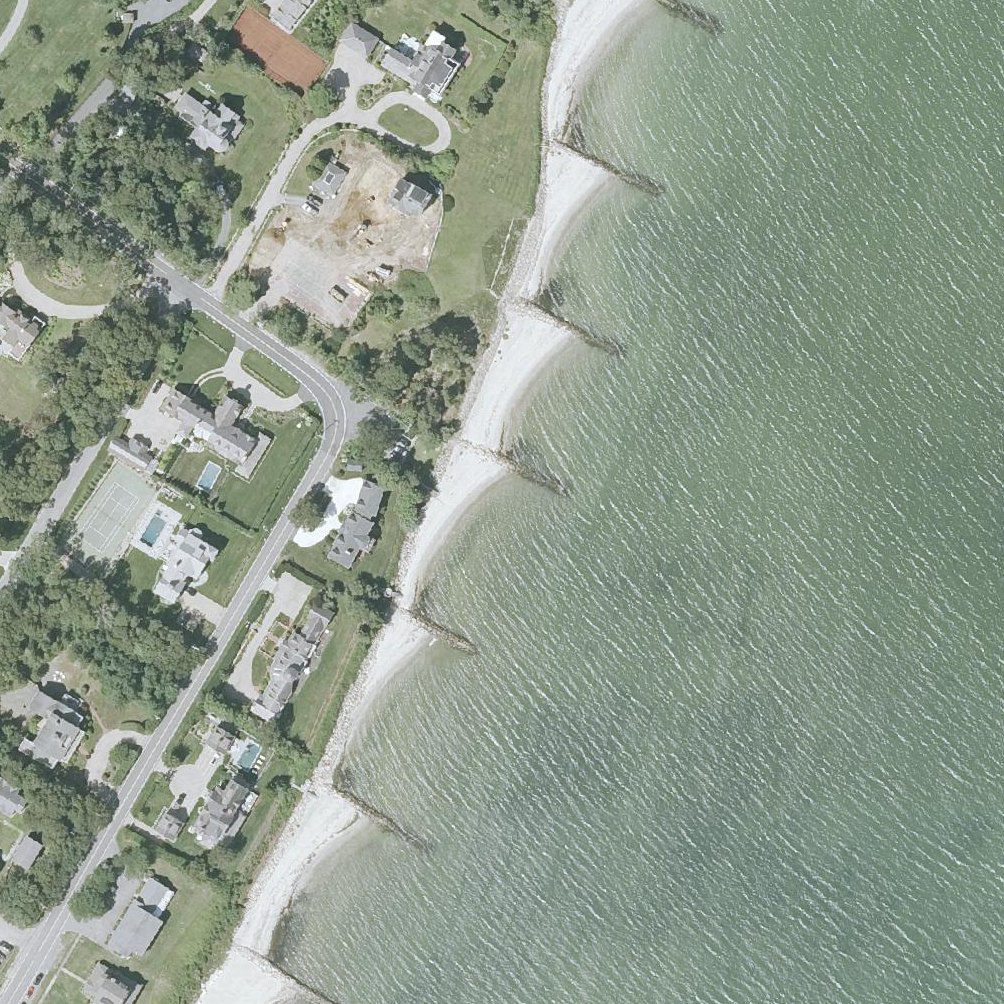 Aerial map of Public Beach