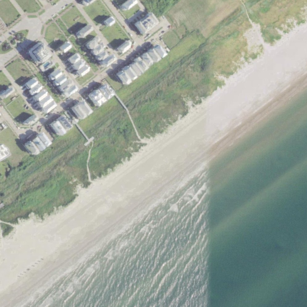 Aerial map of Public Beach